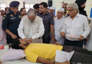 ऊर्जा मंत्री अनिल विज का बड़ा ऐलान - रक्तदान शिविर में रक्तदान करने वाले रक्तदाताओं को दिए जाएंगे 1100-1100 रुपए