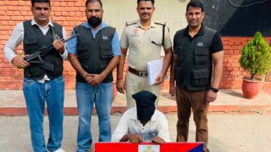 अम्बाला पुलिस का नशा तस्करों पर कड़ा प्रहार जारी हेरोइन तस्करी के मामले में सीआईए-1 टीम ने कार्रवाई करते हुए आरोपी दीपक को 101 ग्राम 02 मिलिग्राम नशीला पदार्थ सहित किया गिरफ्तार,