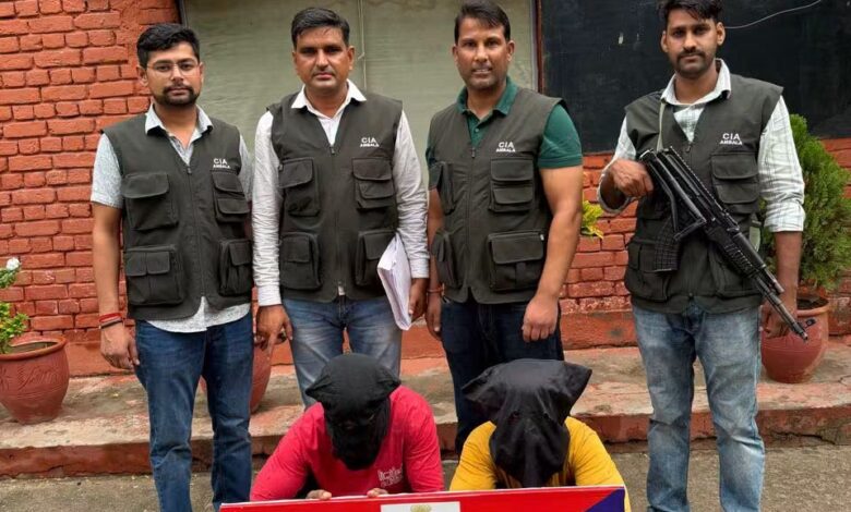 अम्बाला पुलिस का नशा तस्करों पर कड़ा प्रहार: हेरोइन तस्करी मामले का मुख्य आरोपी पंजाब से गिरफ्तार,