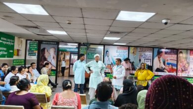 अम्बाला छावनी नागरिक अस्पताल में गूंजा 'परिवार नियोजन' का संदेश, नुक्कड़ नाटक के जरिए आमजन को किया जागरूक